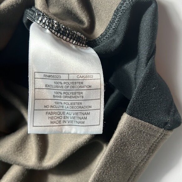 Nike Tiger Woods Collection Dri-Fit Men's Brown Black 1/4 Zip Shirt Size Large - Picture 6 of 7